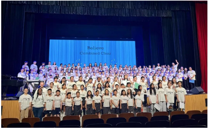 广州英国人学校|BSG Primary Choir Shines at Sing-Up 2025!(图2)